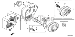 GCV160 LA0 S3B GJARA Honda Engine Made in USA SN GJARA 1000001 GJARA 9999999 Parts Lookup with Diagrams PartsTree
