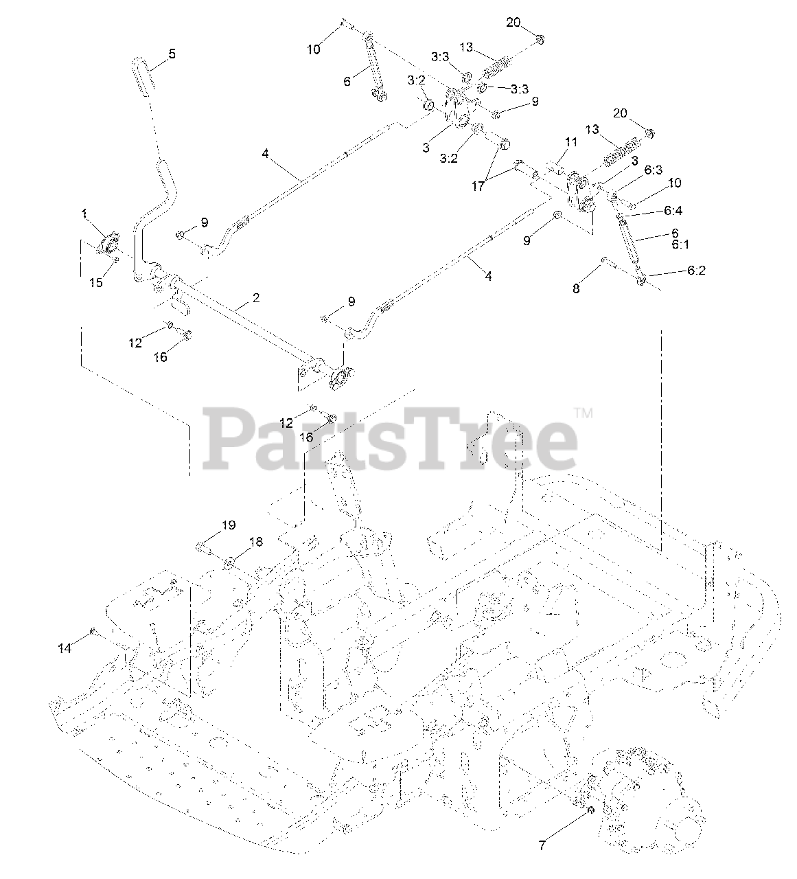 Exmark LZS88CDYM96RW0 Exmark 96" Lazer Z Diesel ZeroTurn Mower