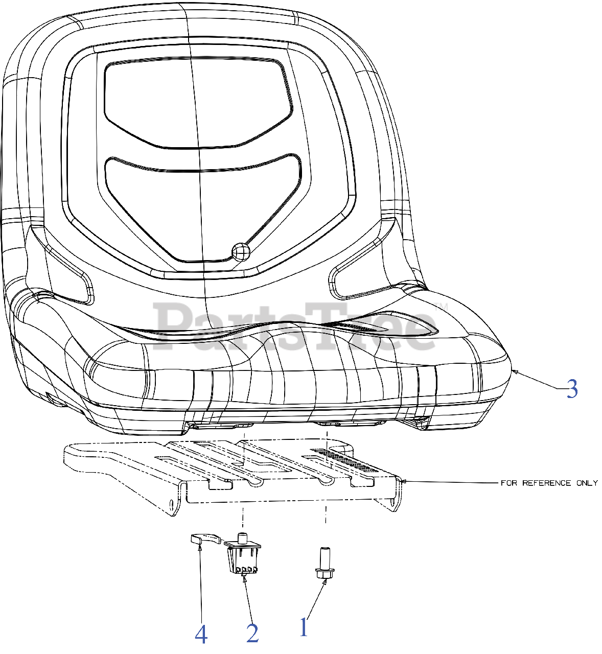 Troy Bilt 17BDCACS066 Troy Bilt Mustang XP 42