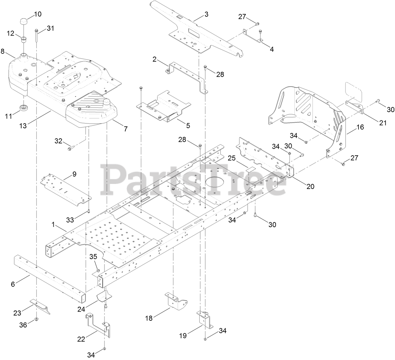 Toro 74784 (SW 4200) Toro 42" TimeCutter ZeroTurn Mower (SN