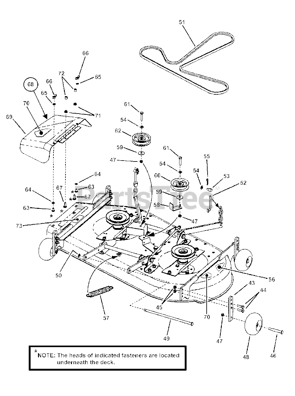Mower Deck Schematic For Snapper Lt125