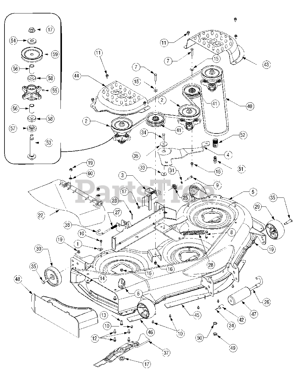 Cub Cadet Lt 1050  13ap11cp756