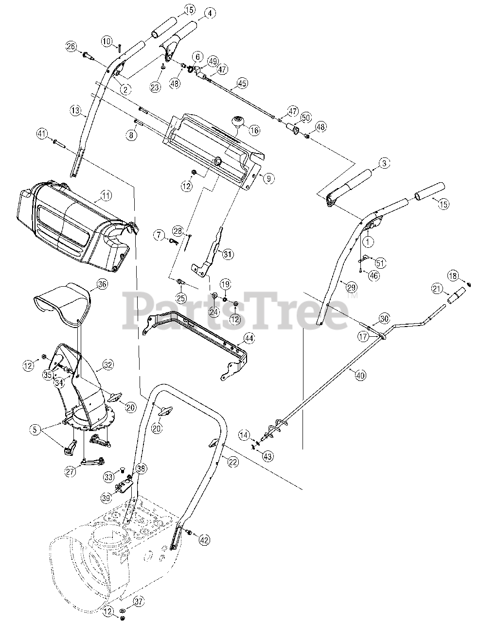Craftsman 247.889571 (31AS62EE799) Craftsman Snow Thrower (2011