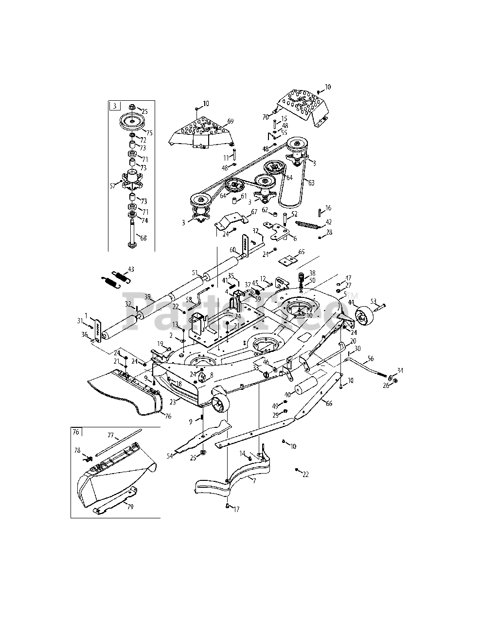 Cub Cadet Gtx 1054  14wk94ak010