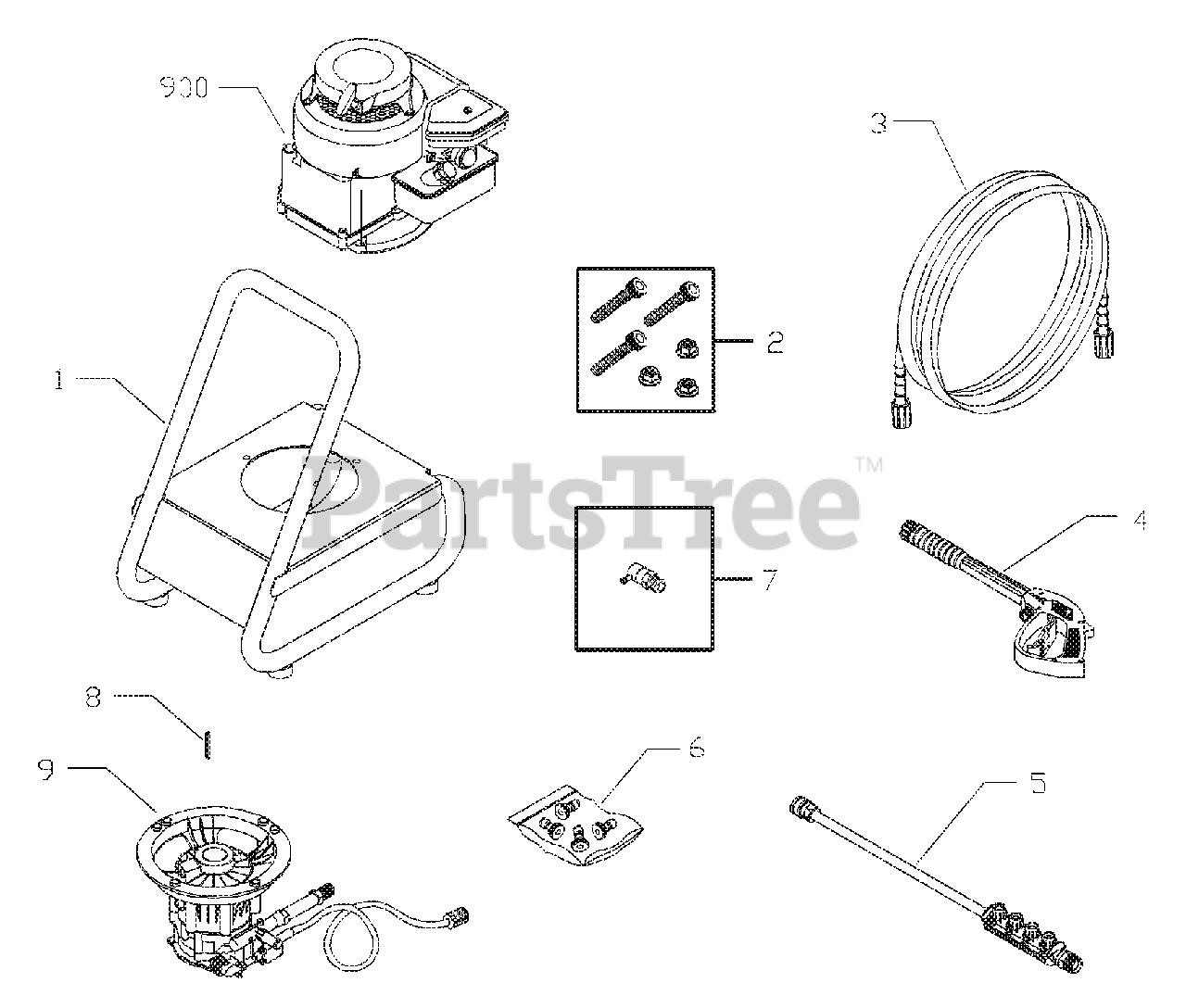 Craftsman 580.752010 (0202320) Craftsman 2,150 PSI Pressure Washer