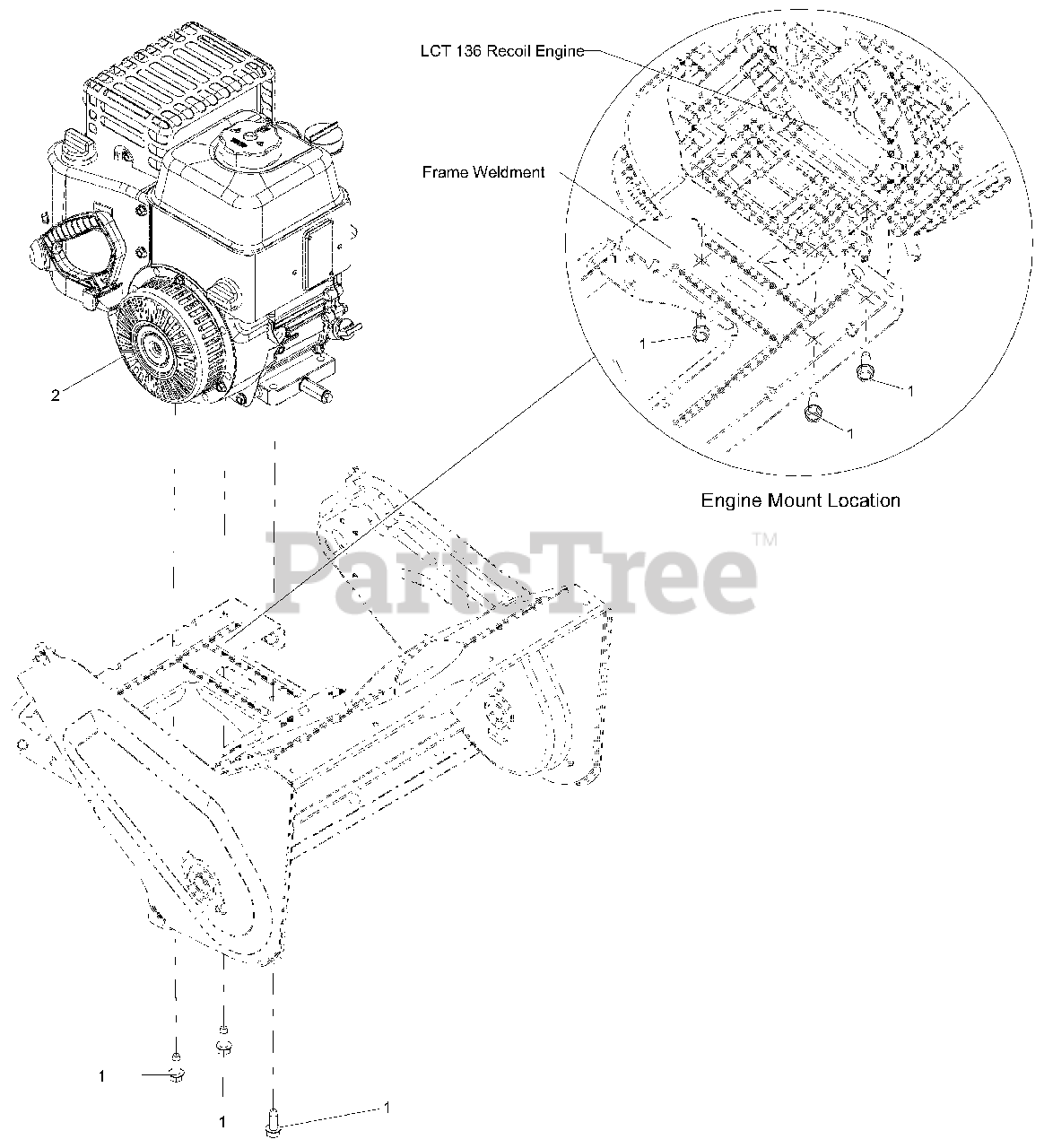 Ariens 938030 (SS 21) Ariens PathPro 21" Single Stage Snow Blower
