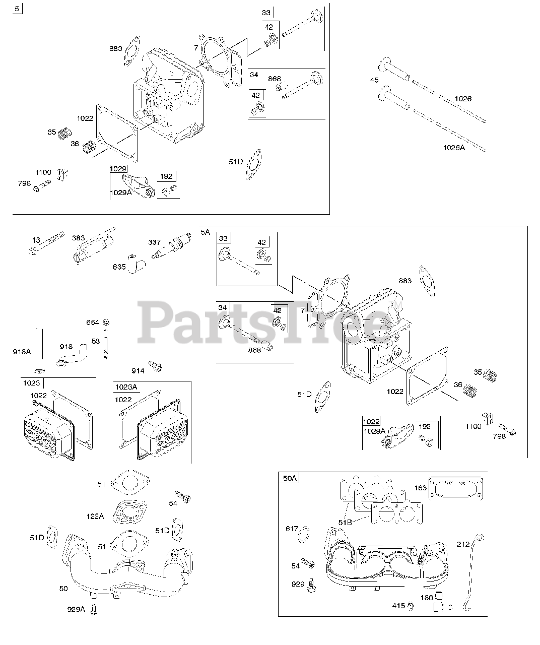 Briggs & Stratton 4077770119E3 Briggs & Stratton Vertical Engine