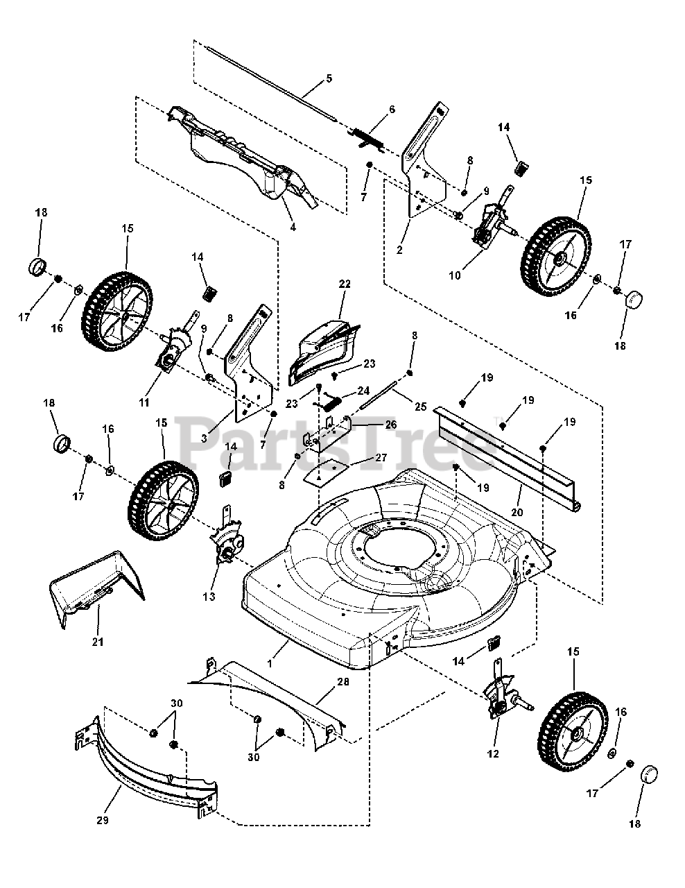 Brute BT22675 FC (7800684) Brute 22" WalkBehind Mower, Canada (2011