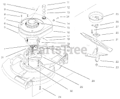 10545 Lawn Boy Gold Series Walk Behind Mower SN 004900001
