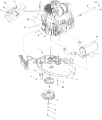 Exmark Repair Part 135 5500 Muffler FX850 801 Flex PartsTree