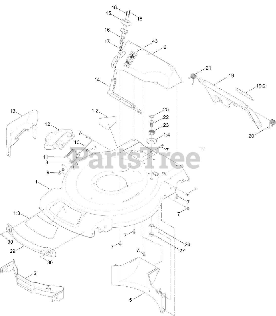 Toro on sale 20332 parts
