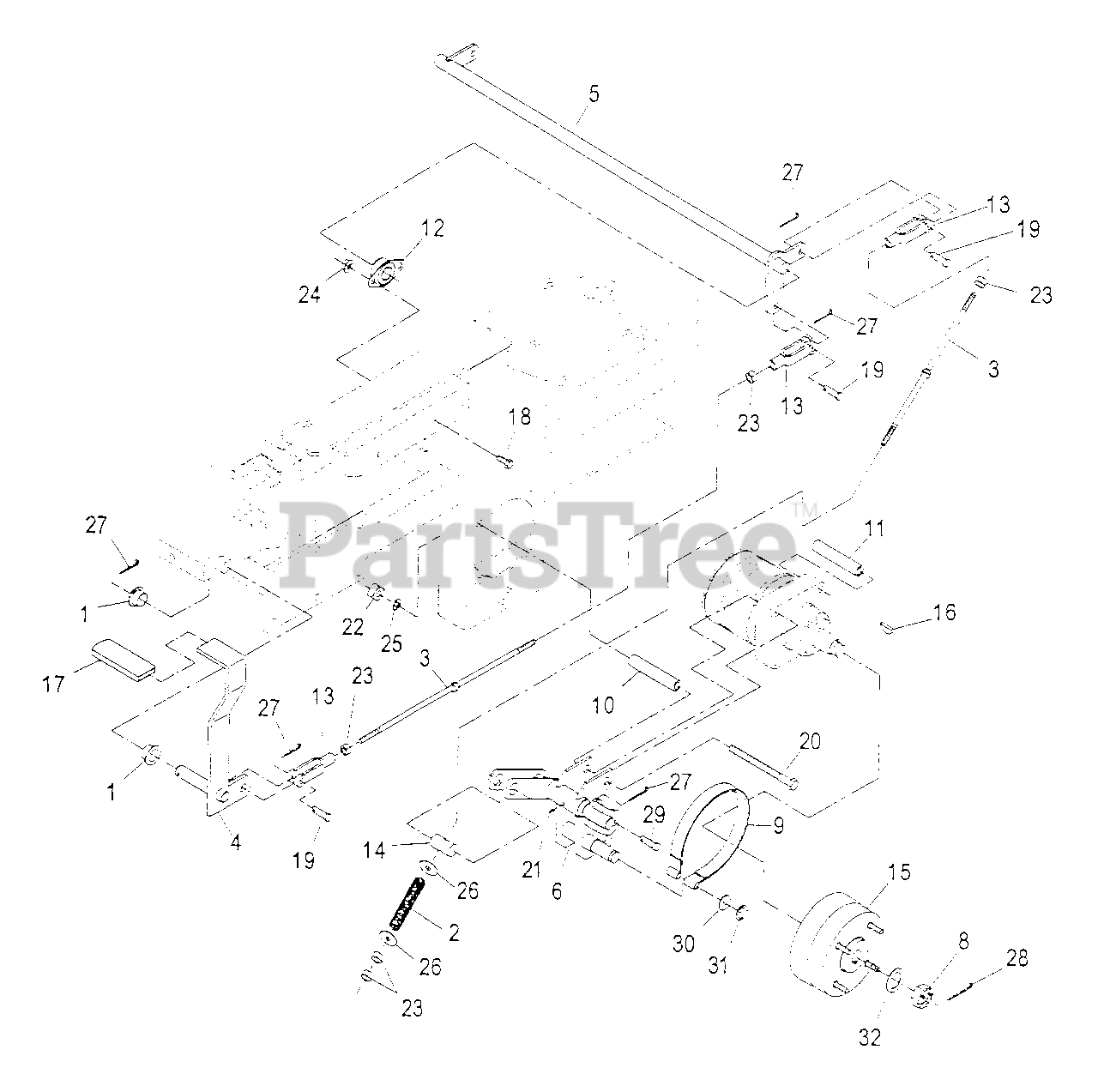 Exmark LZ23KC604 Exmark 60" Lazer Z ZeroTurn Mower, 23HP Kohler (SN 220000 259999) (2000