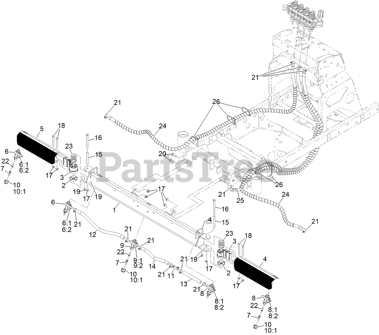 Exmark ZSX5260 - Exmark Z-Spray Z-Max Stand-on Sprayer, 5.3