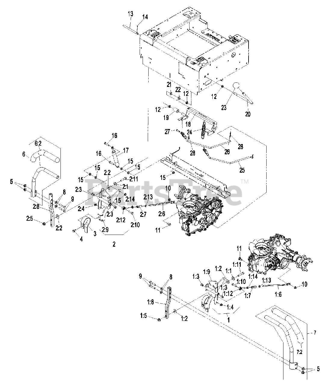 Exmark QST22BE482 Exmark 48" Quest ZeroTurn Mower, 22HP Briggs