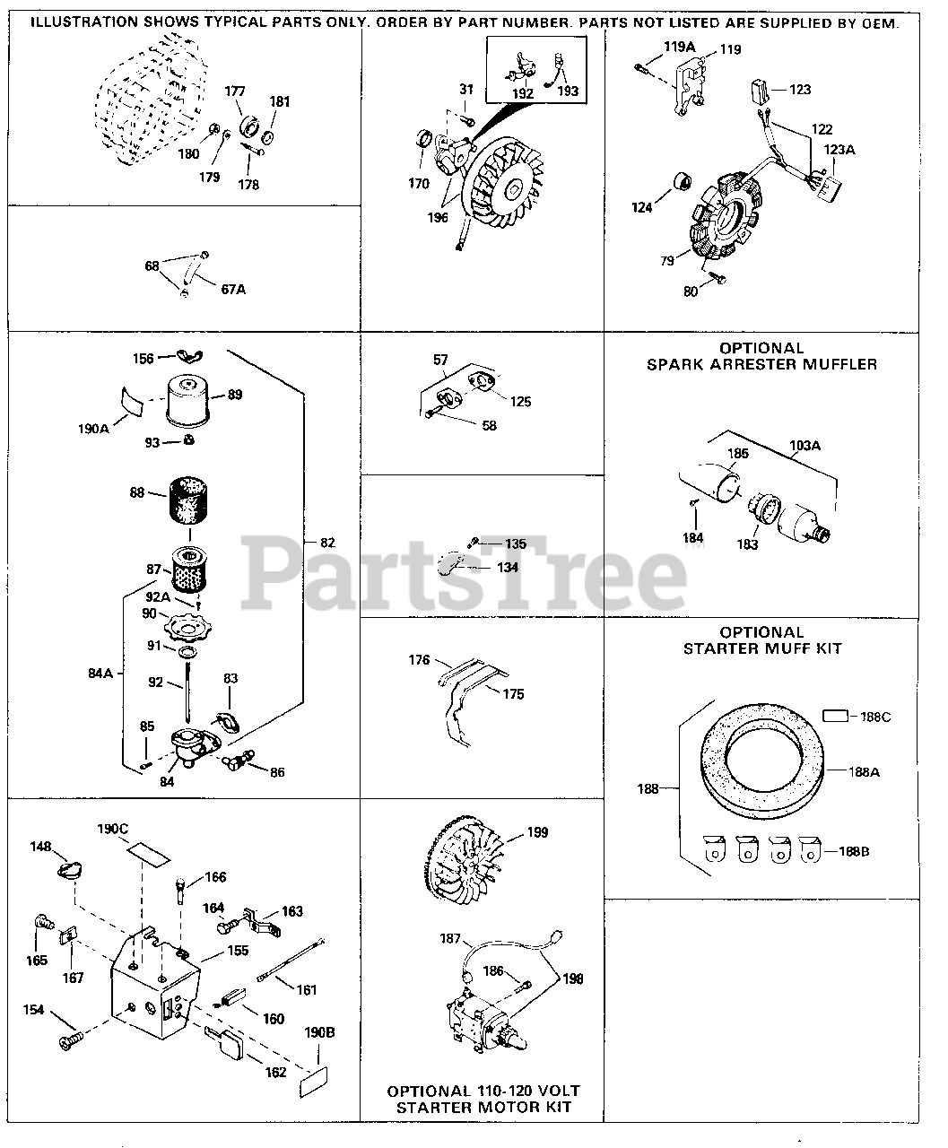 Tecumseh H70 130270M Tecumseh Engine Engine Parts List 2 Parts Lookup with Diagrams PartsTree