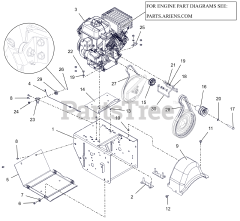 Ariens 921046 - Ariens Deluxe 28" Snow Blower, Ariens AX 254cc engine