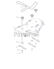 Ariens Repair Part 51532300 KIT 52 ARIENS DECK W DECALS PartsTree