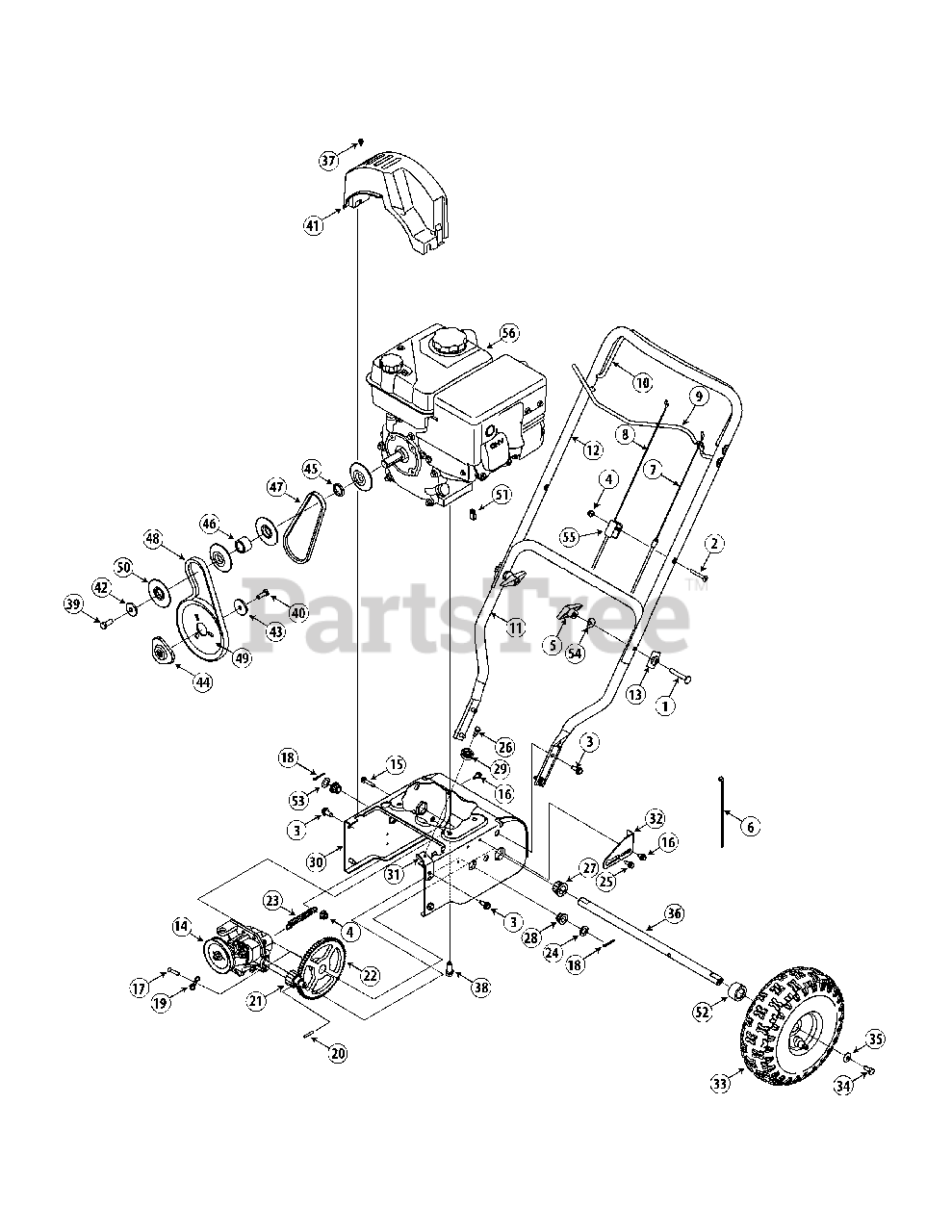 Craftsman 247.887791 (31AS32BD799) Craftsman Snow Thrower (2011