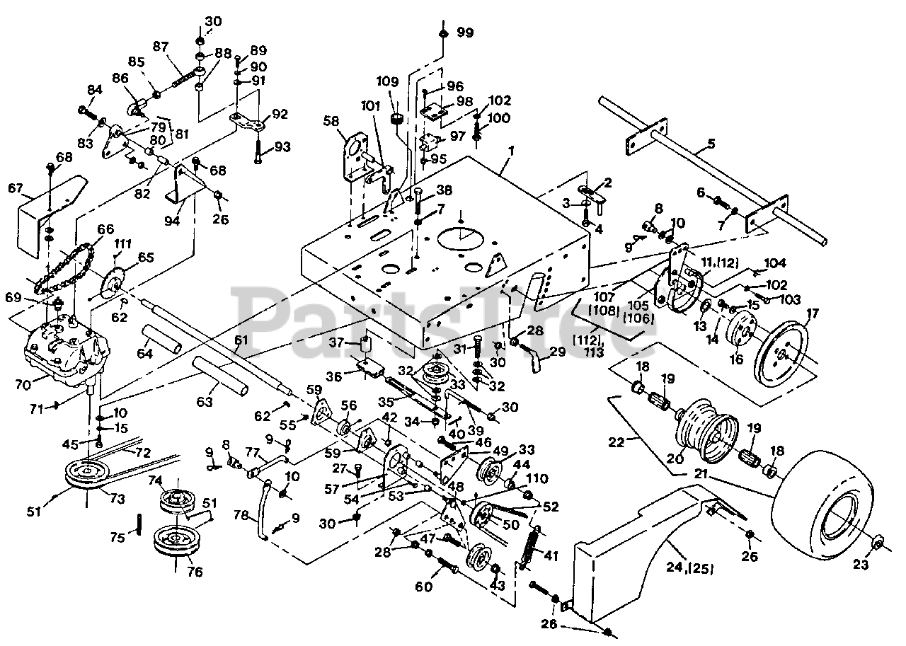 Exmark Mower Parts List