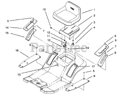 Toro 71184 (12-38 XL) - Toro Lawn Tractor (SN: 059000001 - 059100000
