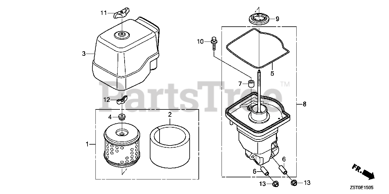 Honda GX390 UT2 QC9 (GCBCT) Honda Engine, Made in Thailand (SN GCBCT
