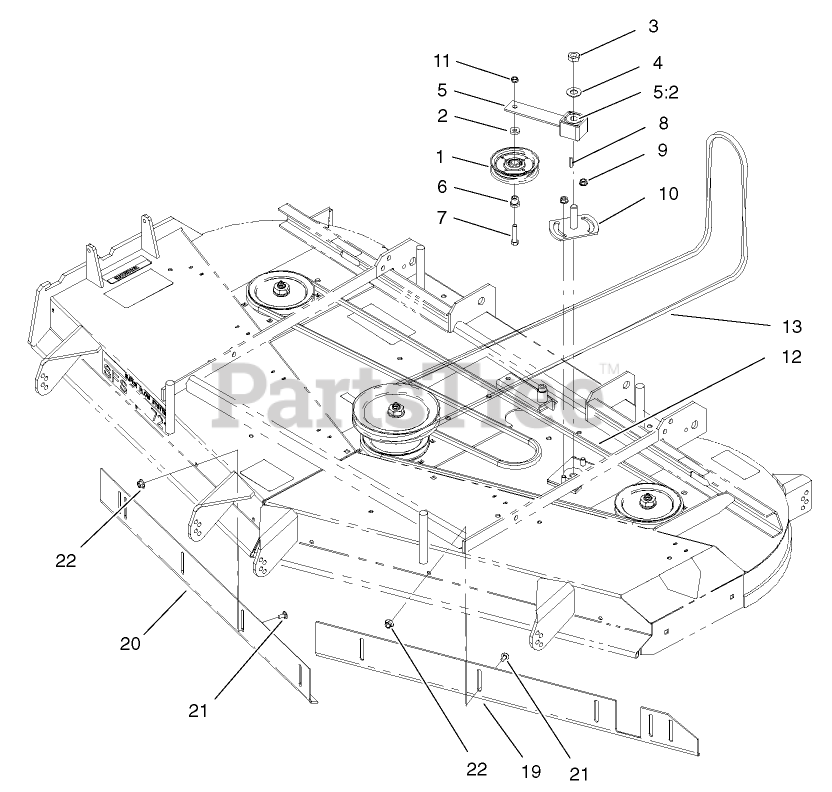 Toro Zero Turn Belt Diagram