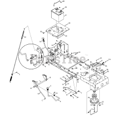 Craftsman lt online 2500 parts