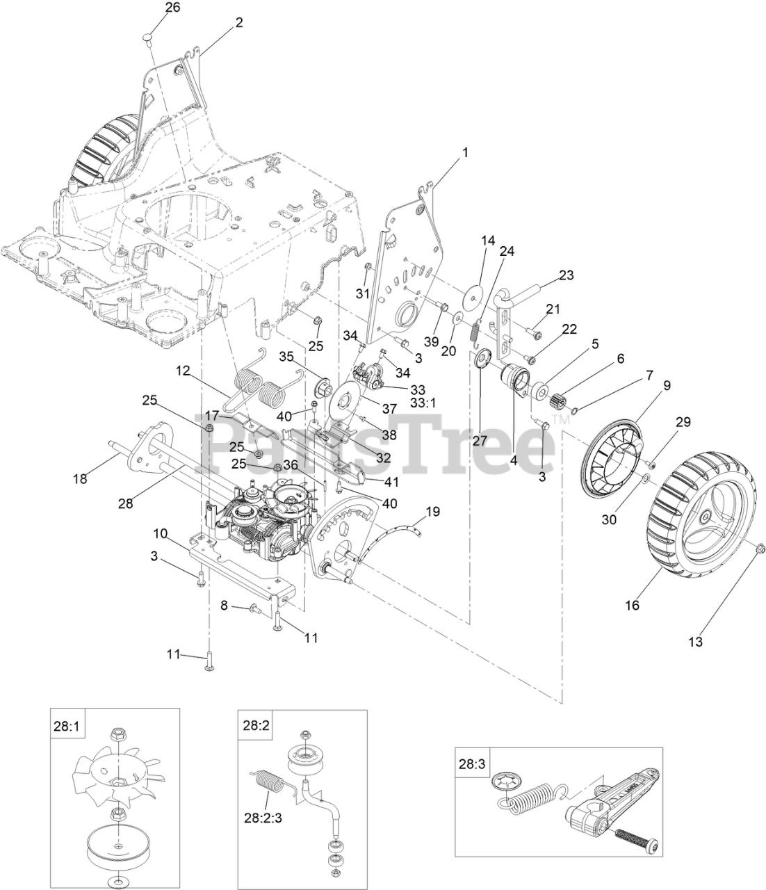 Exmark ECX200CKC30000 Exmark 30" XSeries WalkBehind Mower, Kohler