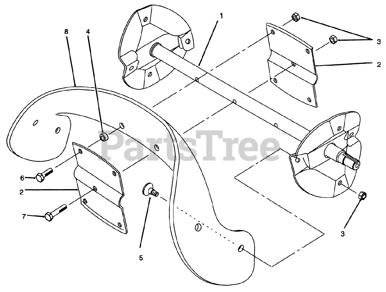 Toro 38186 (CCR 2000) Toro Snow Thrower (SN 069000001 069999999