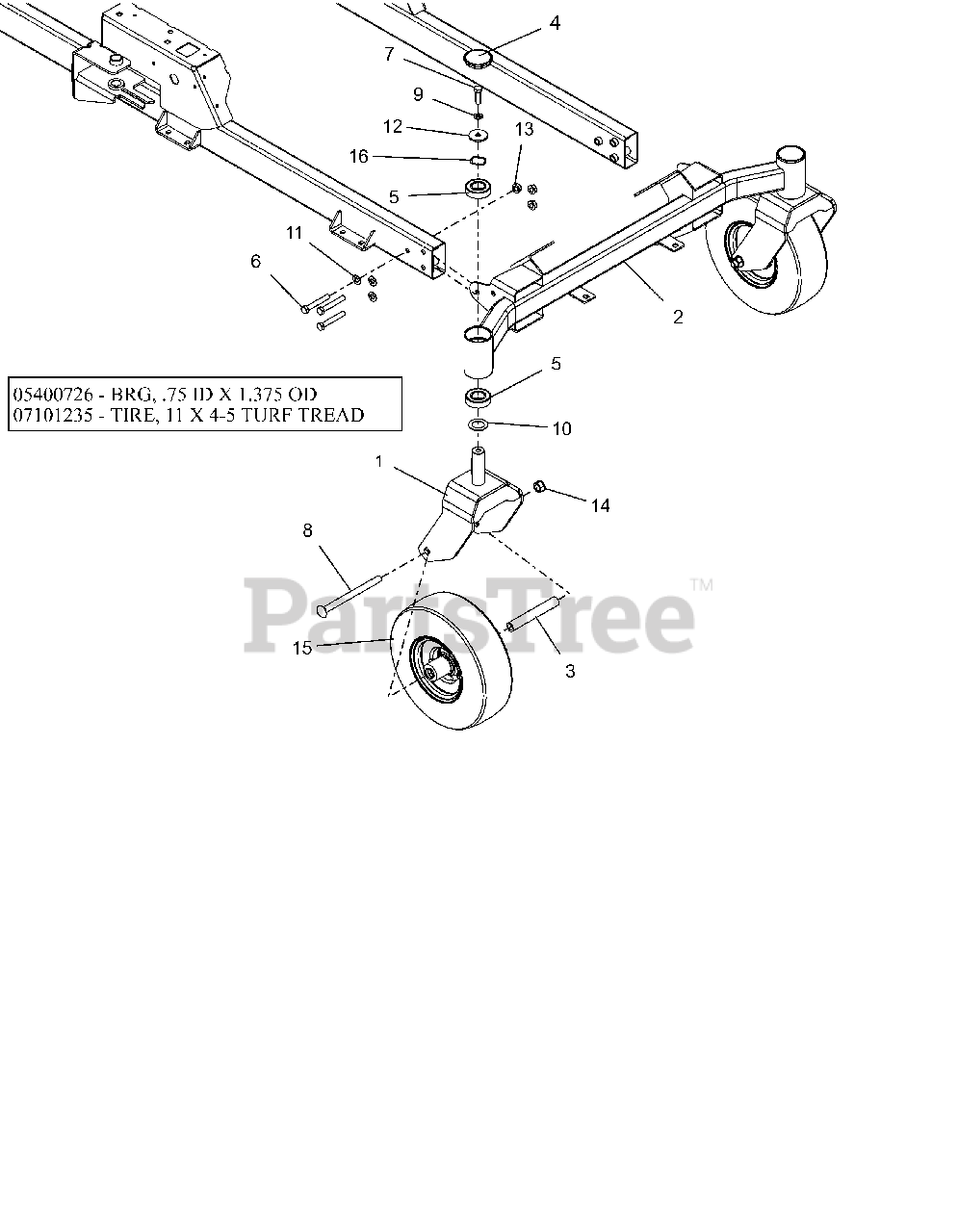 Gravely 915174 (ZTX 52) Gravely 52" ZeroTurn Mower, 25hp Kohler Twin
