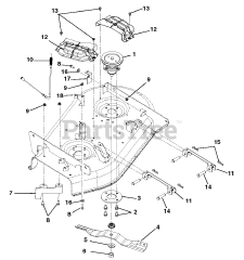 Gravely 994601 (000101 - ) Surfer GSRKA1948S Parts Diagrams