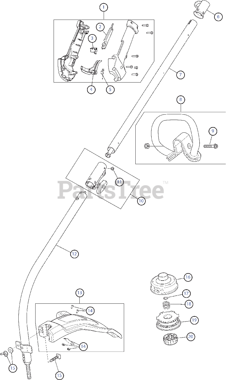 TroyBilt TB 22 EC (41BDT22C866) TroyBilt String Trimmer General