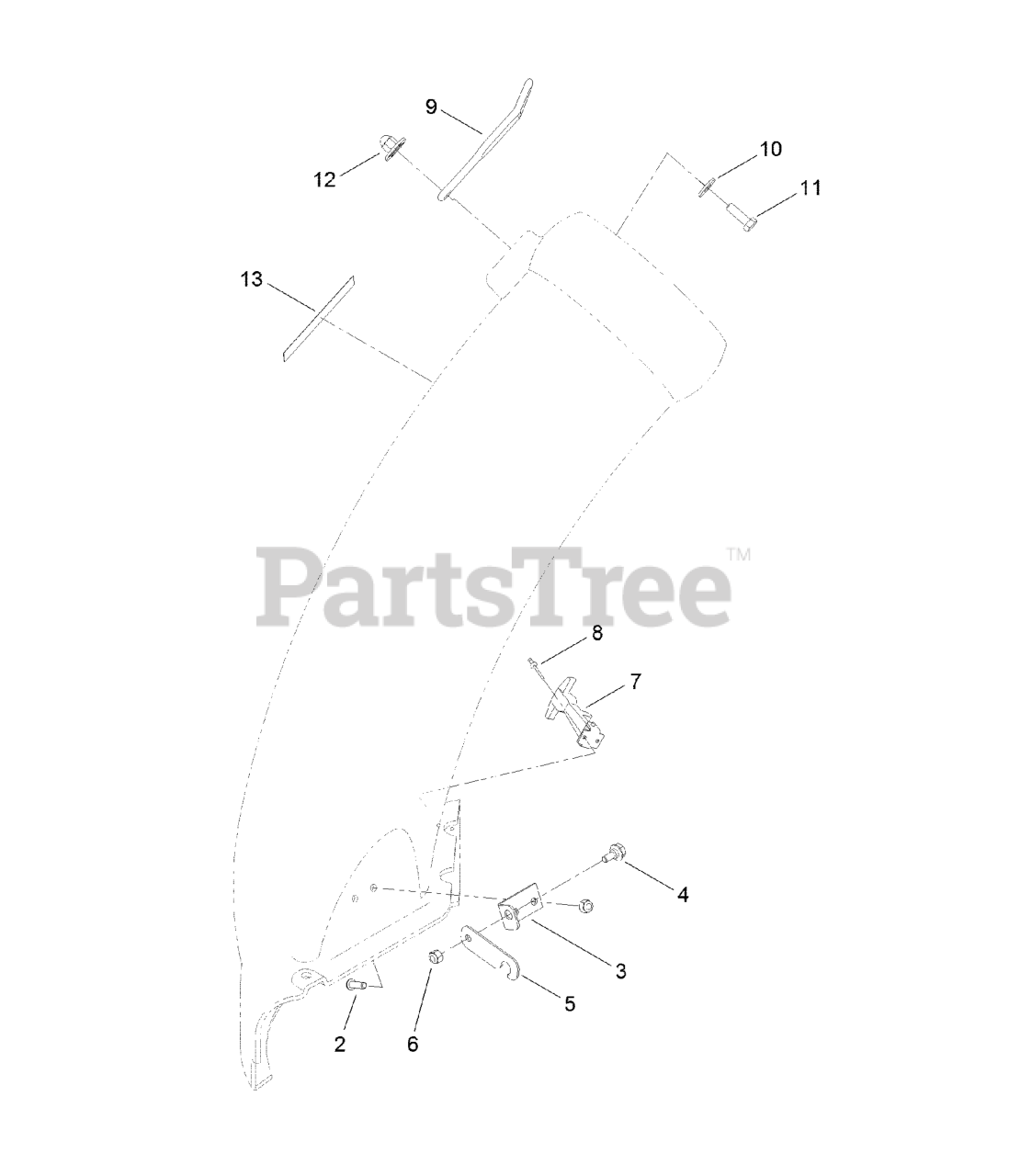 Exmark 1267510 Exmark Bagger for 50" ZeroTurn Radius Riding Mower