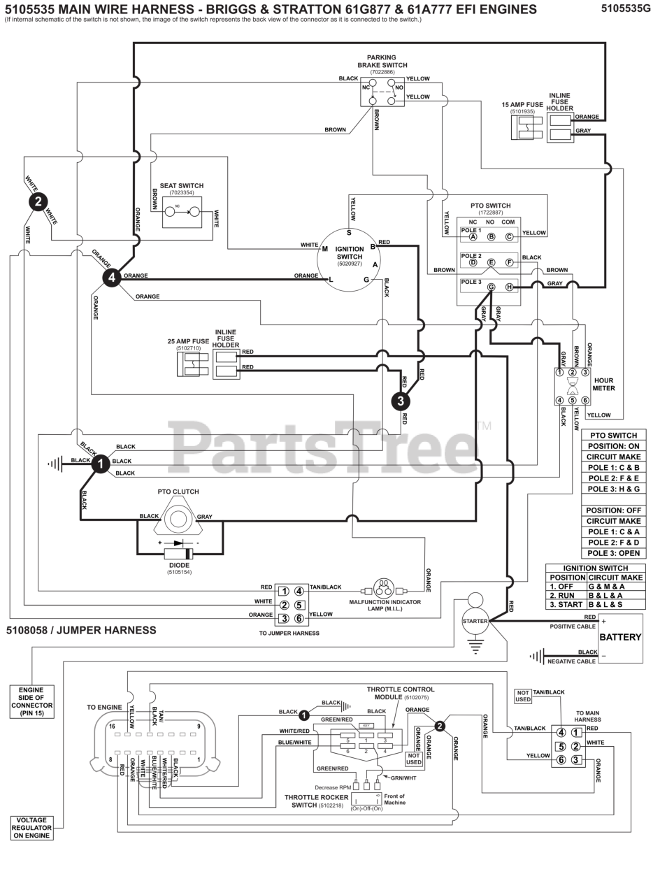 Ferris ISX 3300 (5902039) - Ferris ISX3300 Series 61