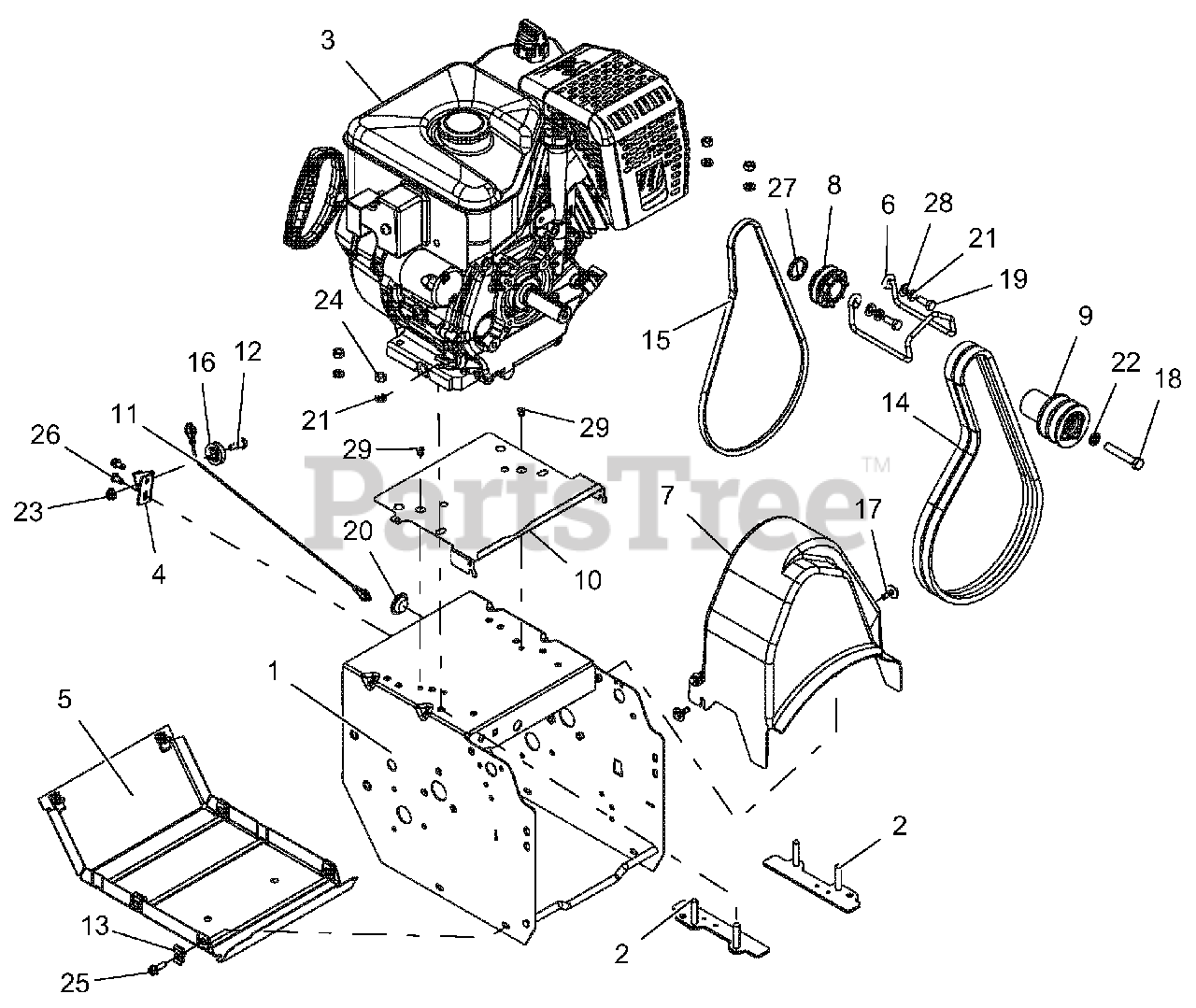 Ariens 921032 - Ariens Deluxe 30" Snow Blower, Ariens AX engine (SN