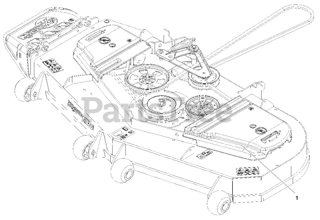 Exmark LZE740EKC60400 - Exmark 60" Lazer Z E-Series Zero-Turn Mower