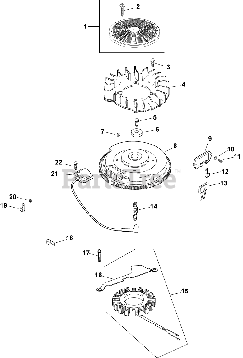 Kohler CV7300040 Kohler Command PRO Engine, Made for MTD/Cub Cadet