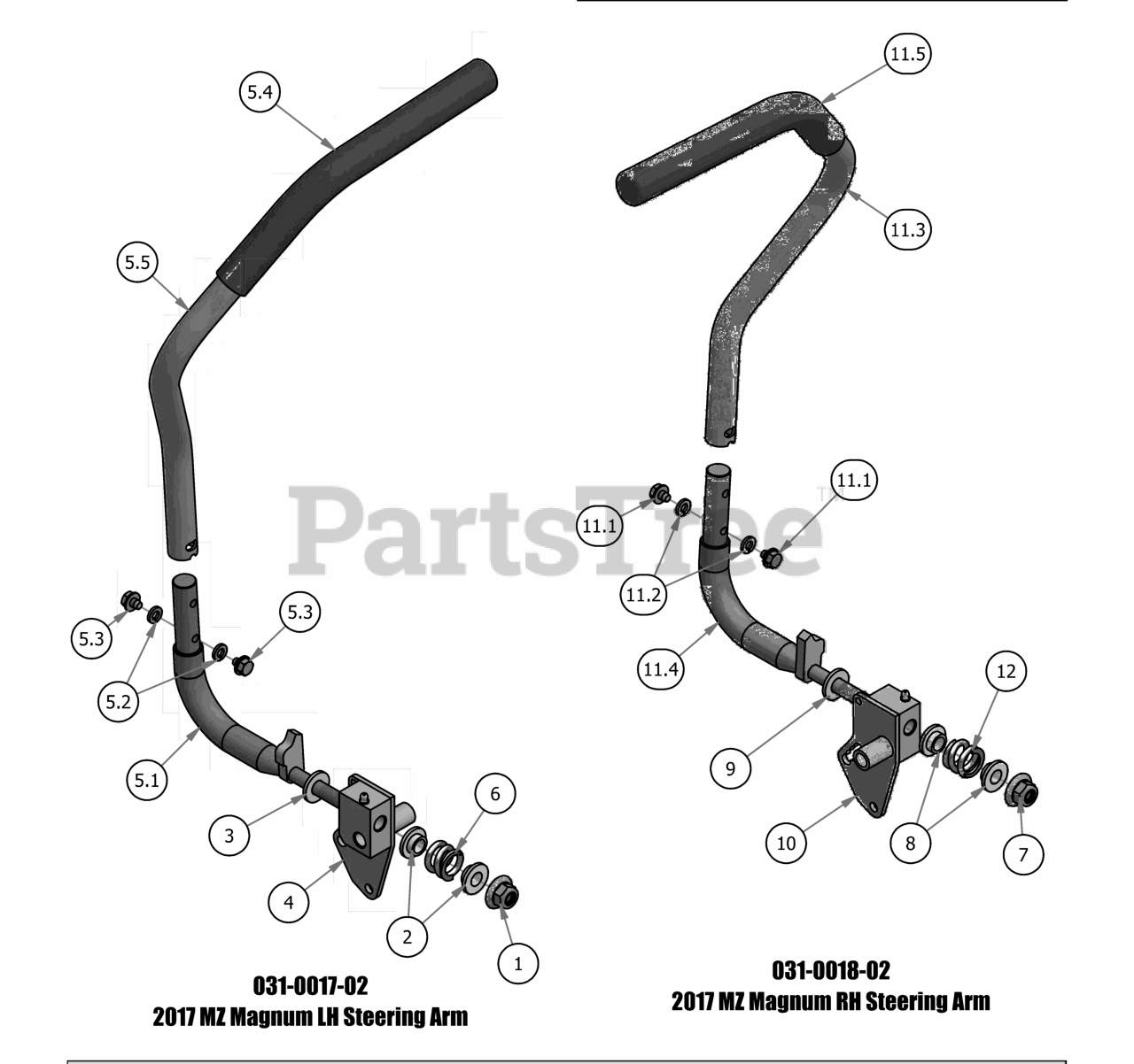 thumbnail image 2 of 064 8057 00 Bad Boy Mz Brake Cable 064-8057-17 Brake Cable For Bad Boy Lawn 064 8057 00 Parts 2 of 9