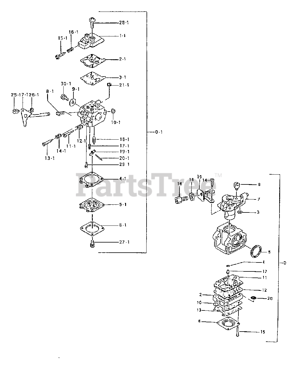 Tanaka TBC355 Tanaka Brush Cutter Carburetor Parts Lookup with Diagrams PartsTree