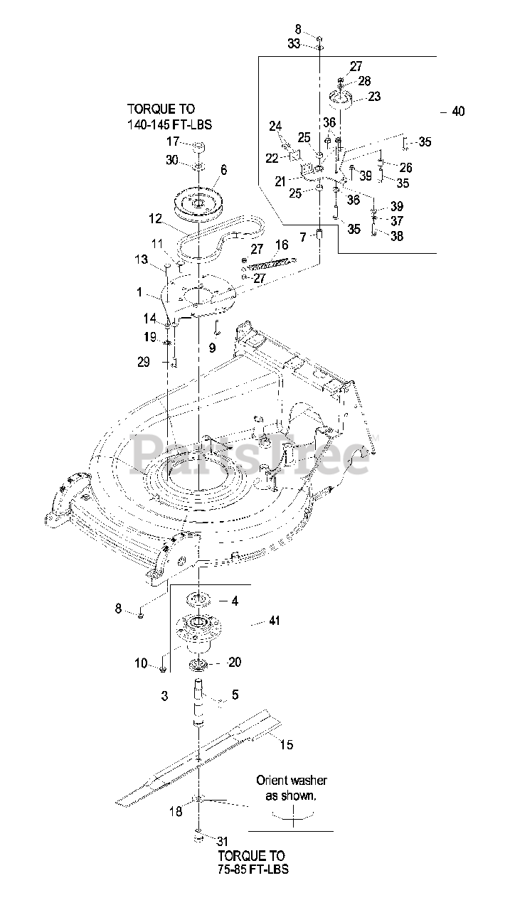 マギ Exmark 104048 Fuel Valve Metro 26 Walk Behind Aerator 48IN