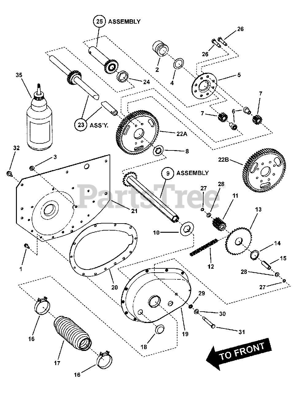 Snapper rear axle assembly cheap