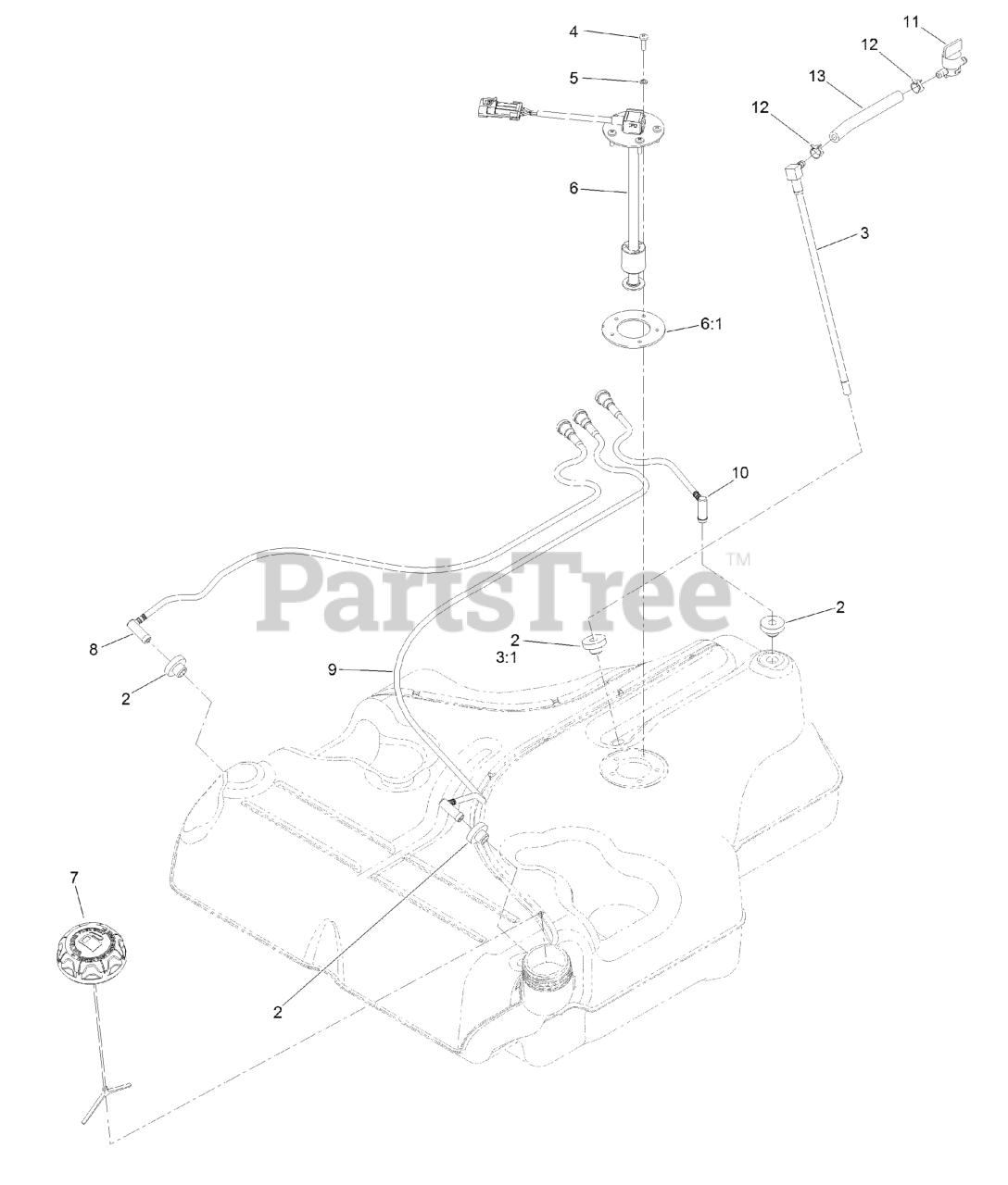 Exmark LZS801GKA524A2 Exmark 52" Lazer Z SSeries ZeroTurn Mower