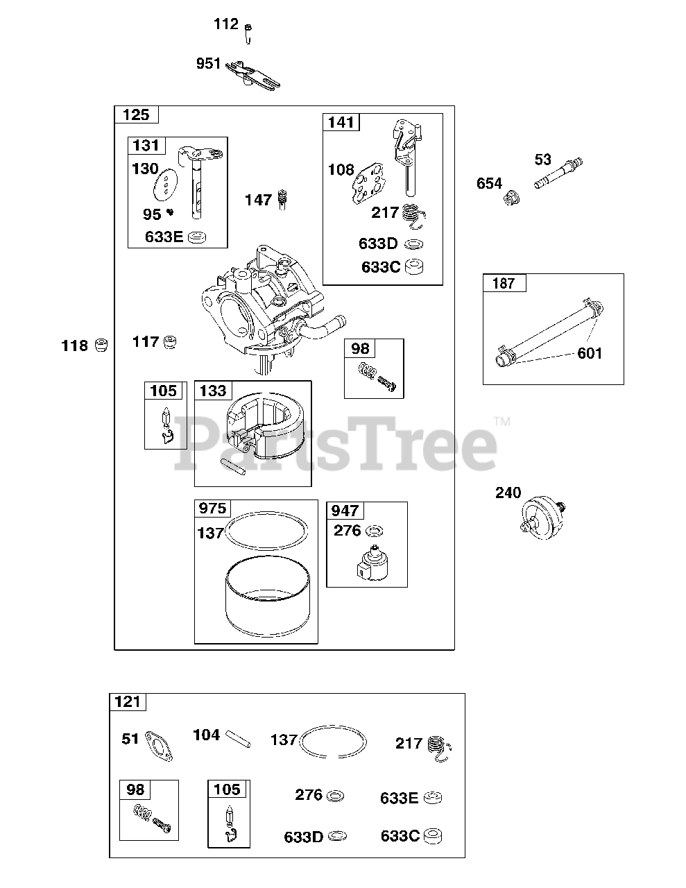 Briggs & Stratton 33R8770033G1 Briggs & Stratton Vertical Engine