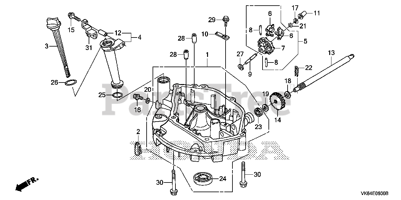 Honda HRC216 K3 HXA (MAKA) Honda 21" WalkBehind Mower, Made in USA