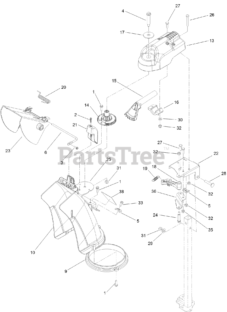 Toro 37797 (826 OXE) Toro 26" Power Max Snow Thrower (SN 400000000