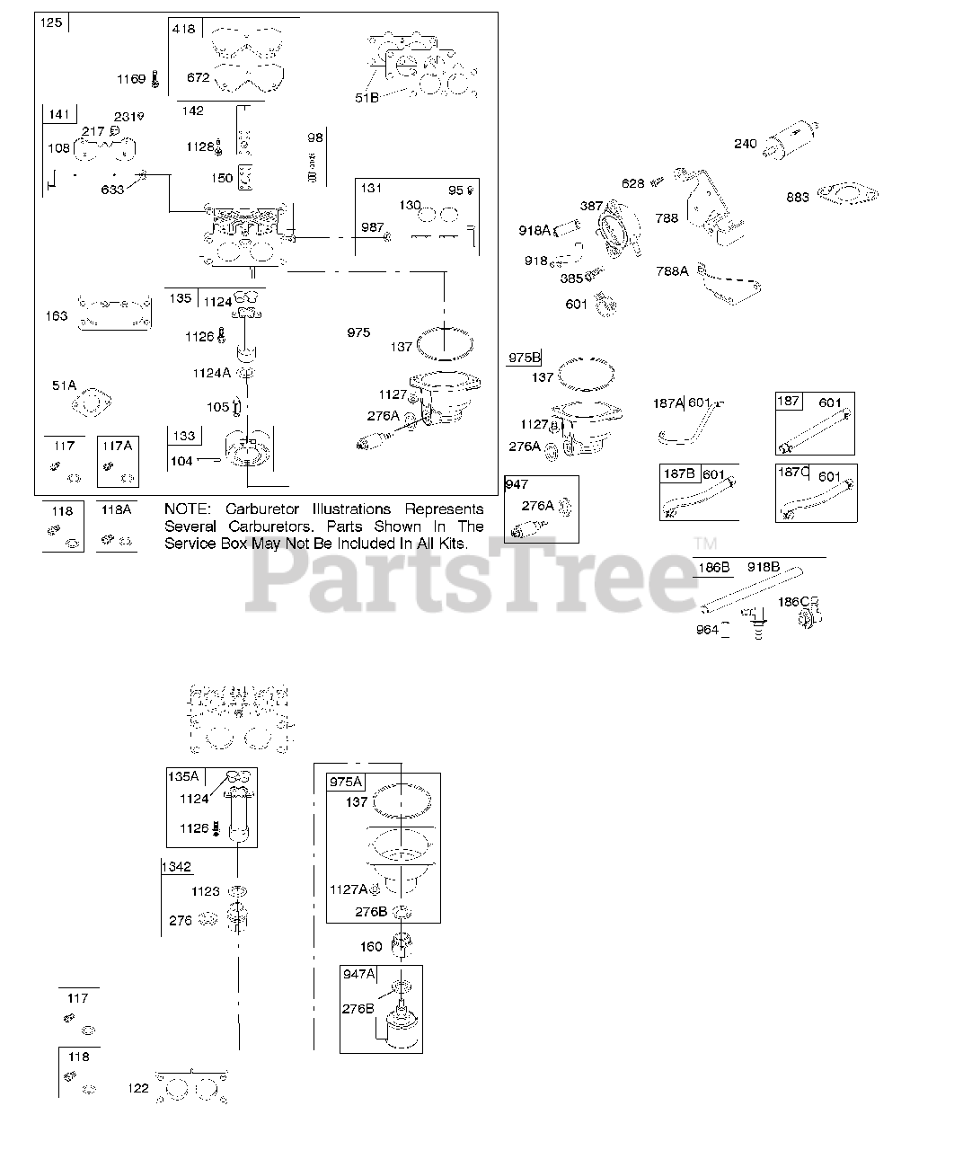 Briggs & Stratton 40H7770241E1 Briggs & Stratton Vertical Engine