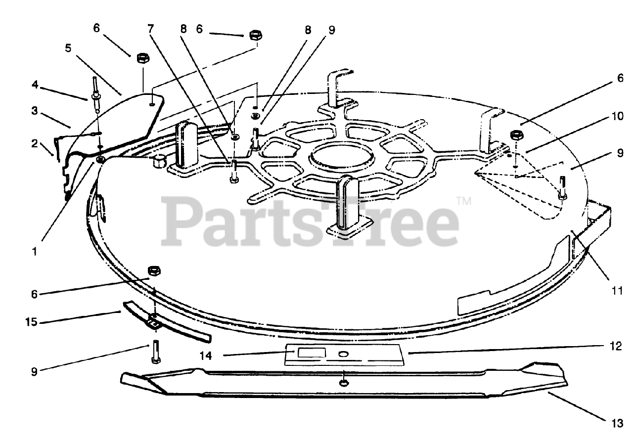Toro 92-5423 - Toro Recycler Kit for 32" Mower RECYCLER KIT Parts