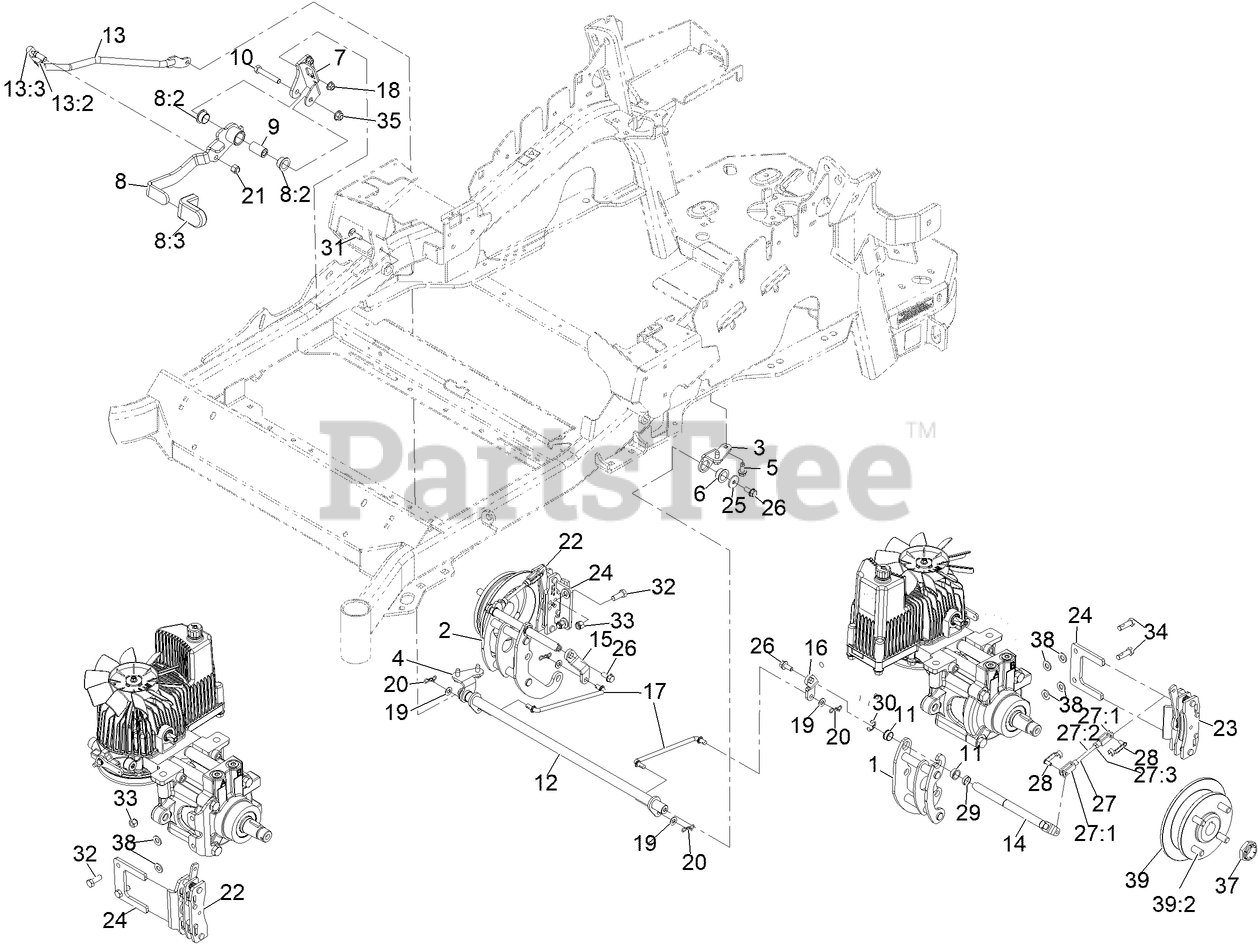 Exmark LZS801GKA604A1 Exmark 60" Lazer Z SSeries ZeroTurn Mower, Kawasaki FX (SN 408644346