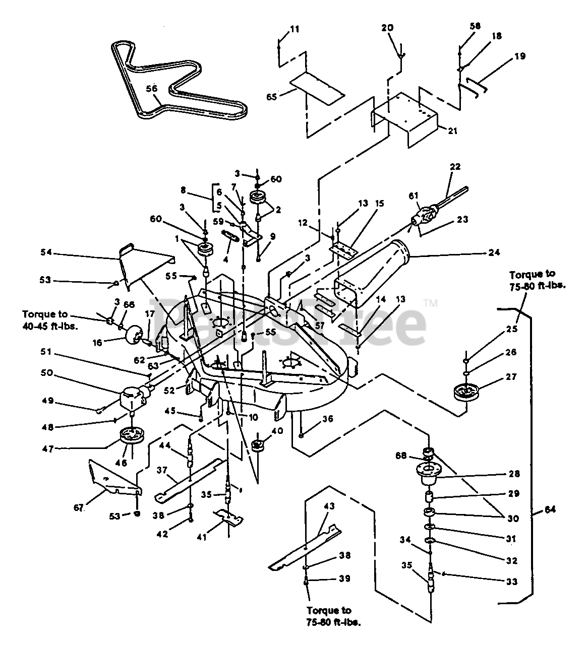Exmark EX20KC Exmark Explorer ZeroTurn Mower, 20hp Kohler (SN