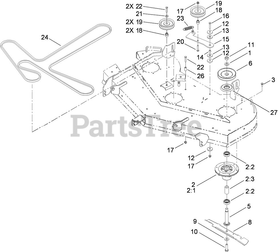 Toro 74822 (ZX 5400) - Toro 54 Toro 74822 (ZX 5400) - Toro 54